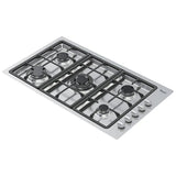 Parrilla Gas Empotre Whirlpool WP3550S de 86 cm 5 Quemadores Acero