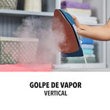 Plancha de Ropa Profesional Power XL IR3373-3APLA con Infusión de Diamante
