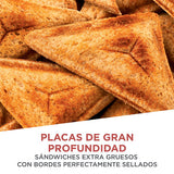 Sandwichera de Placas Profundas Black + Decker SM24530 para 2 Porciones