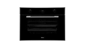 Horno Eléctrico Empotrable Teka HLF 840 BK-SS de 80 cm (31 pulgadas) Acero Inoxidable y Cristal Negro