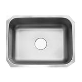 Tarja Sencilla Submontar EB Técnica CS300 Acero Inox Satinado