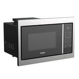 Microondas Empotrable Whirlpool WM1711D de 1.1p³ / 31 L Acero y Cristal