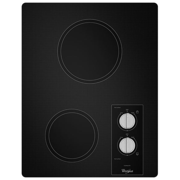 Parrilla Eléctrica Vitrocerámica Empotre Whirlpool W5CE1522FB 44.5 cm 2 Quem