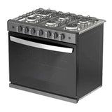 Estufa de Gas Empotre Acros ABR4120G de 80 cm (31") Color Titanio
