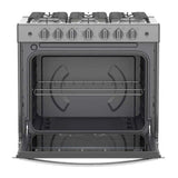 Estufa de Gas Empotre Acros ABR4120G de 80 cm (31") Color Titanio