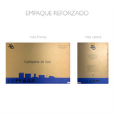 Campana de Isla IHD ISOLA MILAN 30 de 75 cm (30 pulgadas) con Filtros Purificadores y Cristal Curvo en Acero Inoxidable