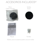 Campana Empotrable Nariz Extraíble IHD CEX80 de 80 cm en Acero Inoxidable