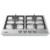 Parrilla Gas Empotre Whirlpool WP2420S 58 cm 4 Quemadores Acero Inox