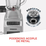 Licuadora Black + Decker Pulverix, BL1140MS-MX de 1.5 L y 2 Velocidades