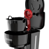 Cafetera de Goteo Black + Decker CM0915BK-LA con Tecnología Vortex para 12 Tazas