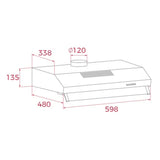 Combo Teka PACK DUETTO 60 PLUS Campana y Parrilla Acero Inoxidable