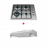 Combo Teka PACK DUETTO 60 PLUS Campana y Parrilla Acero Inoxidable