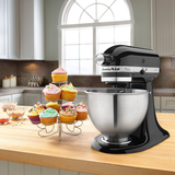 Batidora De Pedestal Kitchenaid K45ssob Onyx Black 4.2 L 10v