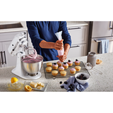 Batidora De Pedestal Kitchenaid K45sswh White 4.2 L 10v