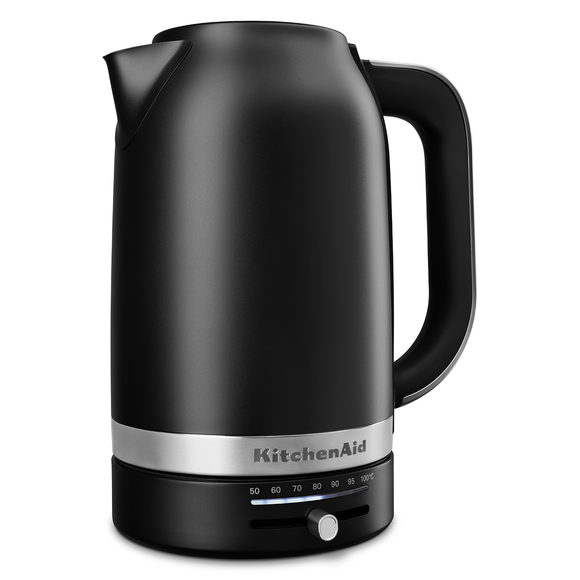 Hervidor eléctrico de 1.7 litros KitchenAid KEK1701BM color Black Matte