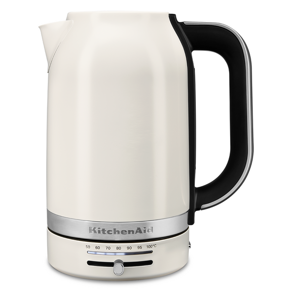 Hervidor eléctrico de 1.7 litros KitchenAid KEK1701PL color Porcelain White