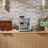 Cafetera Semiautomática Espresso Gris Kitchenaid Kes6551sx