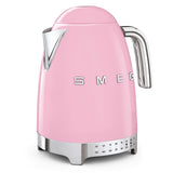 Hervidor Eléctrico Smeg KLF04PKUS de 1.7 L Color Rosa