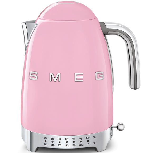 Hervidor Eléctrico Smeg KLF04PKUS de 1.7 L Color Rosa