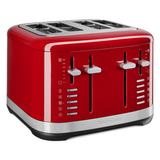 Tostador Kitchenaid Kmt4109er 4 Rebanadas 1800w Empire Red
