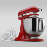 Batidora De Pie Kitchenaid KSM150PSER Empire Red de 10 Velocidades y 4.7 L