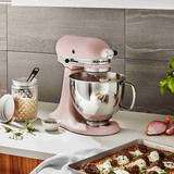 Batidora Kitchenaid Ksm150psft Feather Pink 4.7l 10velocidad