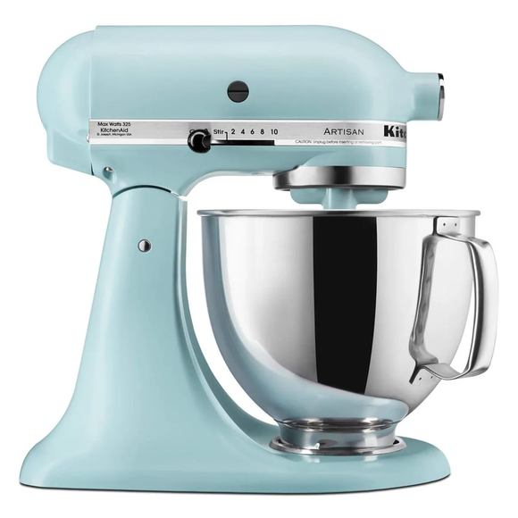 Batidora De Pie Kitchenaid KSM150PSMI Mineral Water Blue de 10 Velocidades y 4.