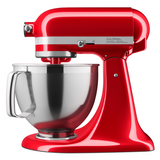 Batidora Kitchenaid KSM195PSCA Artisan de 4.7 Litros y 10 Velocidades Roja
