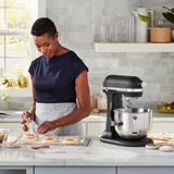 Batidora Tazón Elevable 6.6l Kitchenaid Ksm70skxxbk Cast Iro