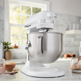 Batidora Tazón Elevable 6.6l Kitchenaid Ksm70skxxwh Blanca