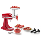 Molino y Embutidor KitchenAid KSMMGA Metálico para Batidoras de Pie
