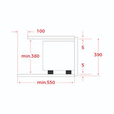 Microondas con Trim Teka MS 6200 BIS SS 110 / 60 MX E06 60 cm Acero Inox