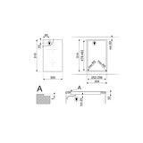 Parrilla Eléctrica Vitrocerámica Empotre Smeg SI2321D de 30 cm y 2 Zonas