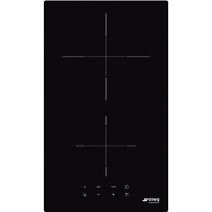 Parrilla Eléctrica Vitrocerámica Empotre Smeg SI2321D de 30 cm y 2 Zonas