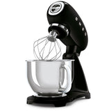 Batidora de Pedestal Smeg SMF03BLUS 4.8 L 10 Velocidades Negro
