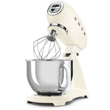 Batidora de Pedestal Smeg SMF03CRUS 4.8 L 10 Velocidades Crema