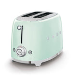 Tostador 2 Rebanadas Smeg TSF01PGUS Palanca de Elevación Manual Verde