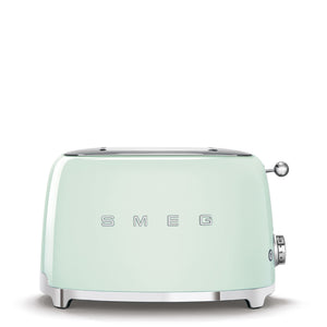 Tostador 2 Rebanadas Smeg TSF01PGUS Palanca de Elevación Manual Verde