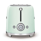 Tostador 2 Rebanadas Smeg TSF01PGUS Palanca de Elevación Manual Verde