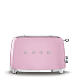 Tostador 2 Rebanadas Smeg TSF01PKUS Palanca de Elevación Manual Rosa