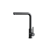 Mezcladora Monomando Extraíble Teka UNI 9331 BK de 34 cm Acero Negro