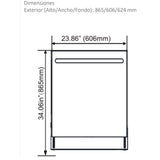 Lavavajillas Empotrable Teka DFI 36711SS para 16 Servicios de 60 cm Acero Inoxidable