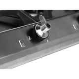 Parrilla Gas Empotre Smeg SRV596GK6 de 90 cm y 5 Quemadores Acero Inox
