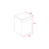 Lavavajillas Libre Instalación Teka DFS 46710 SS de 14 Servicios 60 Cm