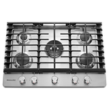 Parrilla de Gas KitchenAid KCGS550ESS de 76 cm(30 Pulgadas) en Acero Inoxidable