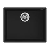 Tarja / Fregadero Teka SQUARE 50.40 TG B Tegranite+ para Submontar de 54 cm (21 pulgadas) con Una Cubeta Color Negro