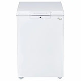 Congelador Horizontal Whirlpool WC05018Q de 5 pies cúbicos Color Blanco