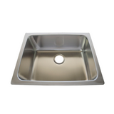 Tarja Sencilla Submontar EB Técnica A24189A Acero Inoxidable Satinado