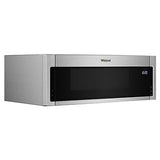 Microcampana Whirlpool WML75011HZ de 76 cm (30 pulgadas) con Capacidad de 1.1 pies cúbicos en Acero Inoxidable Anti Huellas