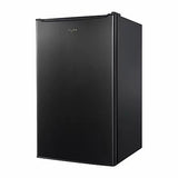 Refrigerador Frigobar Whirlpool WS4515BS con Capacidad de 4 Pies Cúbicos en Acero Inoxidable Negro